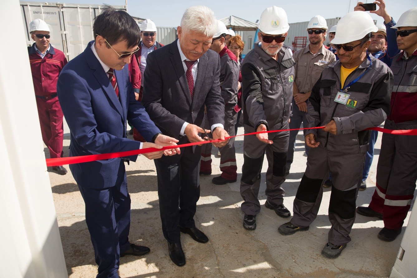 Расширение проекта полимерного заводнения в Казахстане