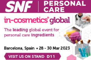 SNF на выставке in-cosmetics® global